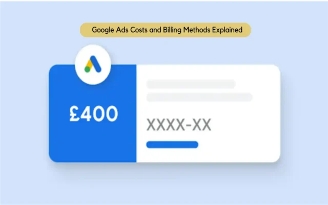 Screenshot of Google Ads account dashboard showing billing threshold settings.
