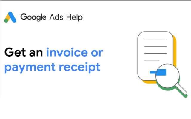 Google Ads receipts showing transaction ID and billing details for advertising agency clients.	