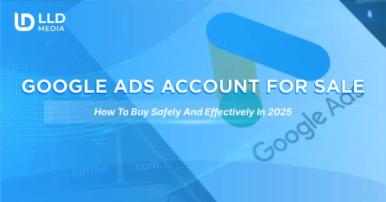 Google Ads account for sale - How to buy safely and effectively in 2025. This image directly addresses the keyword and suggests guidance on a potentially risky transaction.